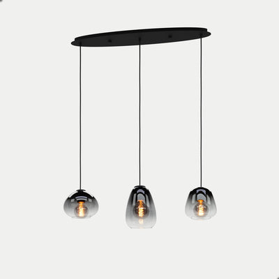 Eglo Aguilares Hängelampe – E27 – 84 cm – Glas – Schwarz