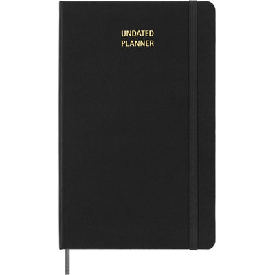 Moleskine undatierter Planer – wöchentlich – groß – schwarz