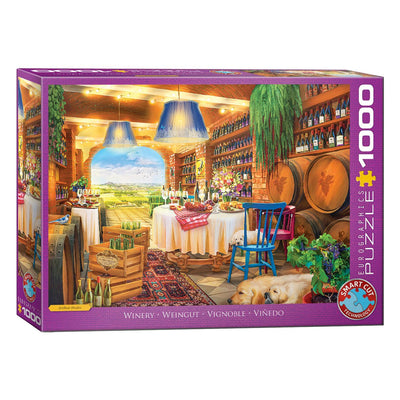 Eurographics – Weingut [Weingut] – Artbeat Studio – 1000 Teile 68×48cm (B×H) – Puzzle