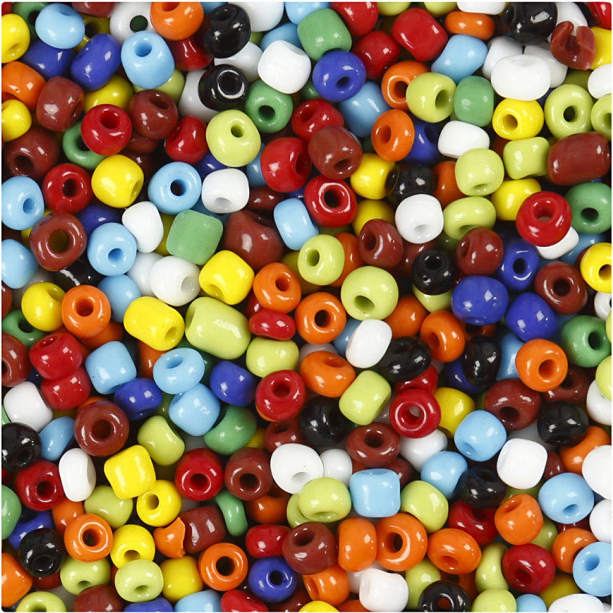 Kreativfirma Rocailles Colors, 130 Gramm