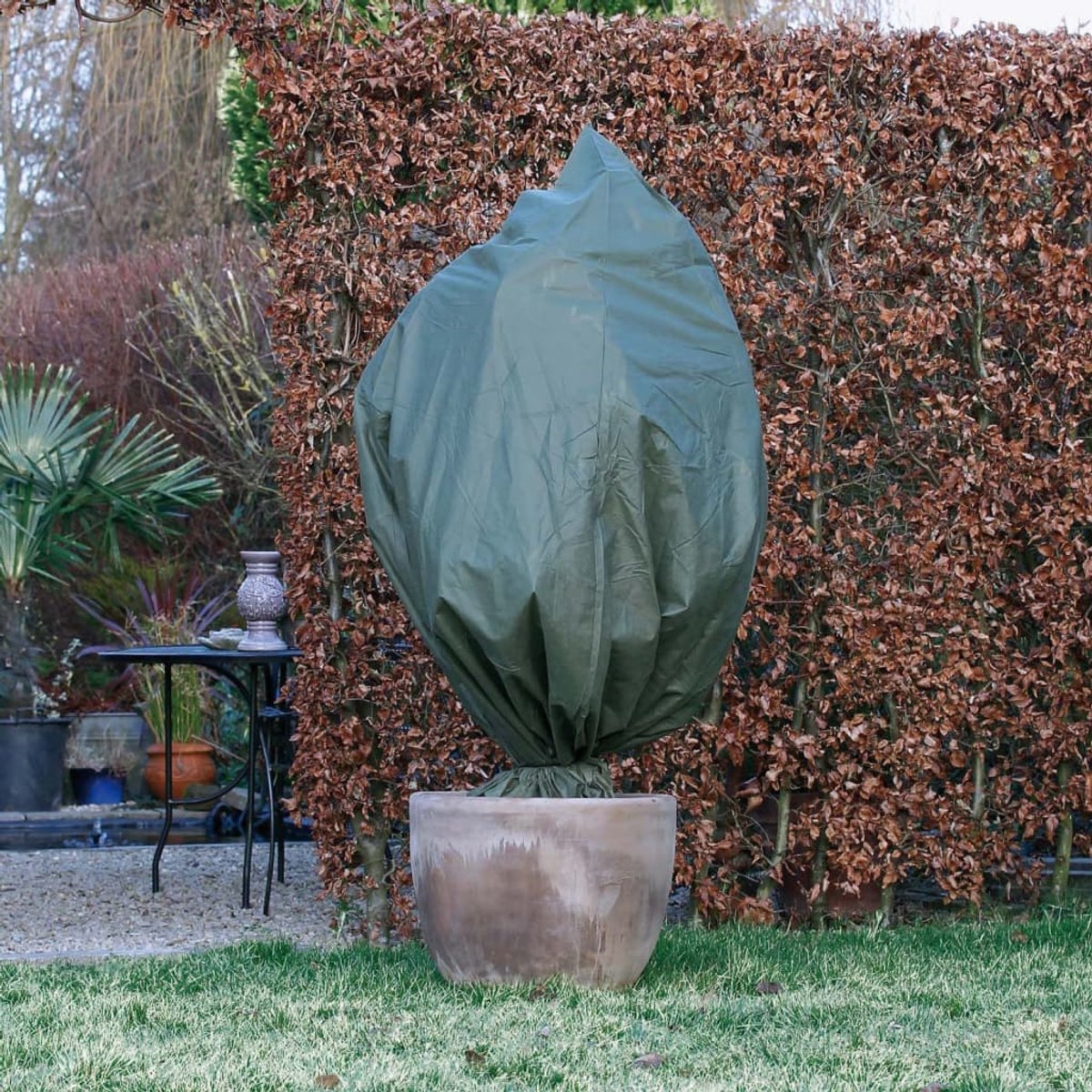Nature Nature Winterswiker -Stoffabdeckungen 2 PCs 50 g m² 150 x 75 cm Grün