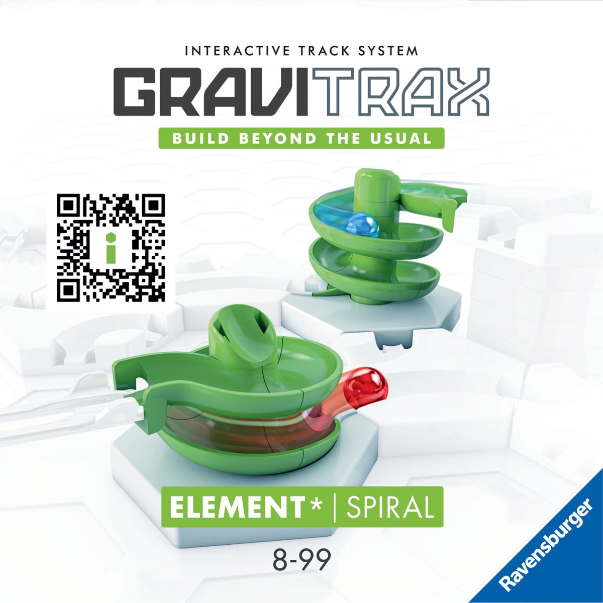 Gravitrax ® spiral extension - marble track