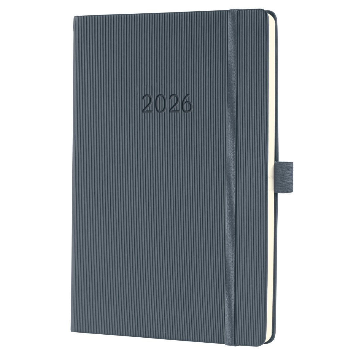 Sigel Wochenplaner 2026 Conceptum – Größe A5 – Dunkelgrau – Hardcover – SI-C2666