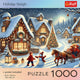 Trefl Puzzle 1000 Teile Weihnachtsferien-Schlittenpuzzle für Erwachsene.