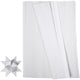 Creativ Company Flechtstreifen, L: 45 cm, B: 15 mm, T 6,5 cm, weiß, 500 Streifen 1 Box