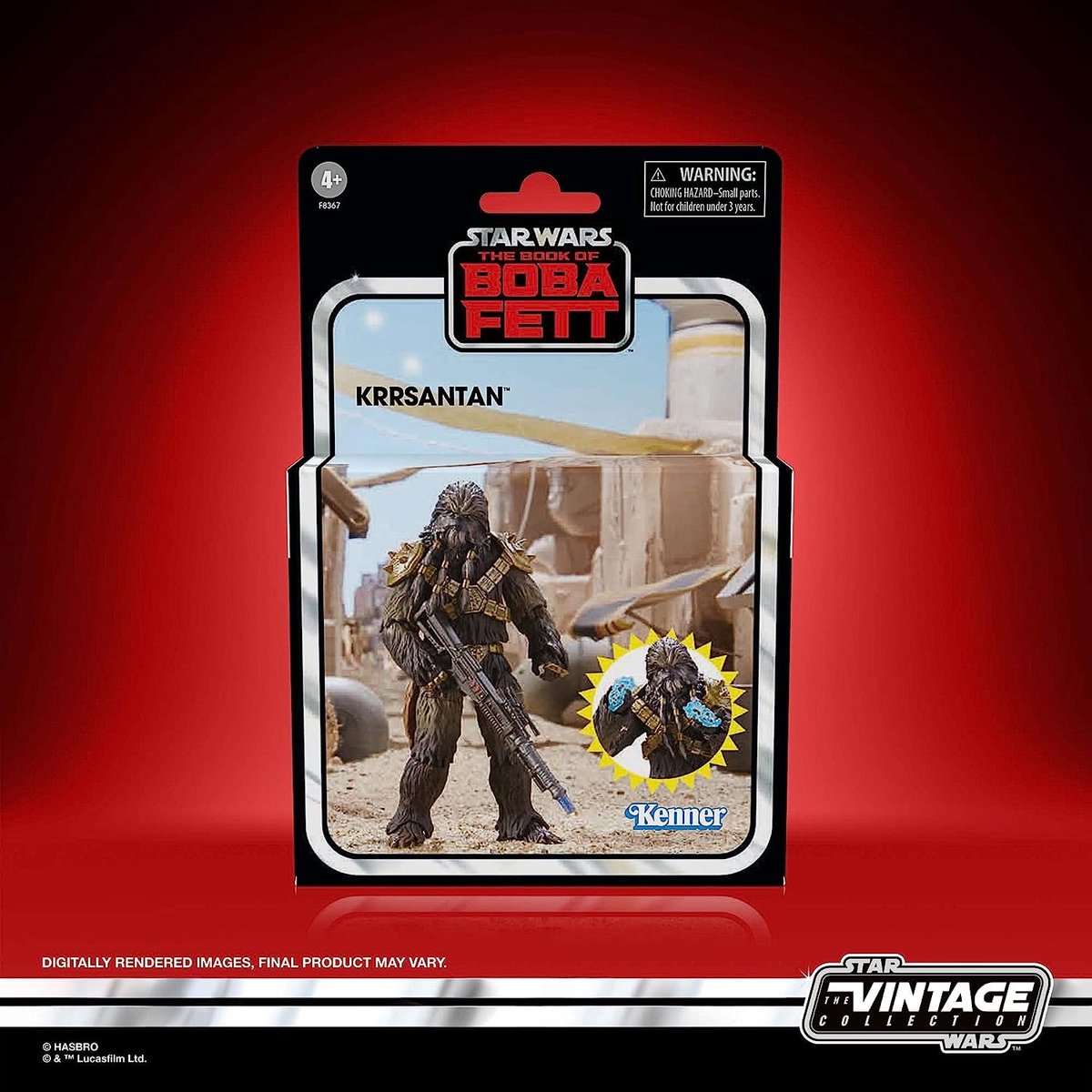 Disney Krrsantan – Star Wars The Vintage Collection – Das Buch von Boba Fett – Hasbro – Kenner