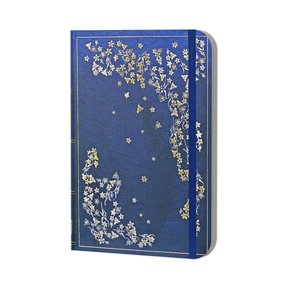 Peter Pauper kompaktes Notizbuch – vergoldeter Zweig – mit elastischem Verschluss – 13 x 18 cm