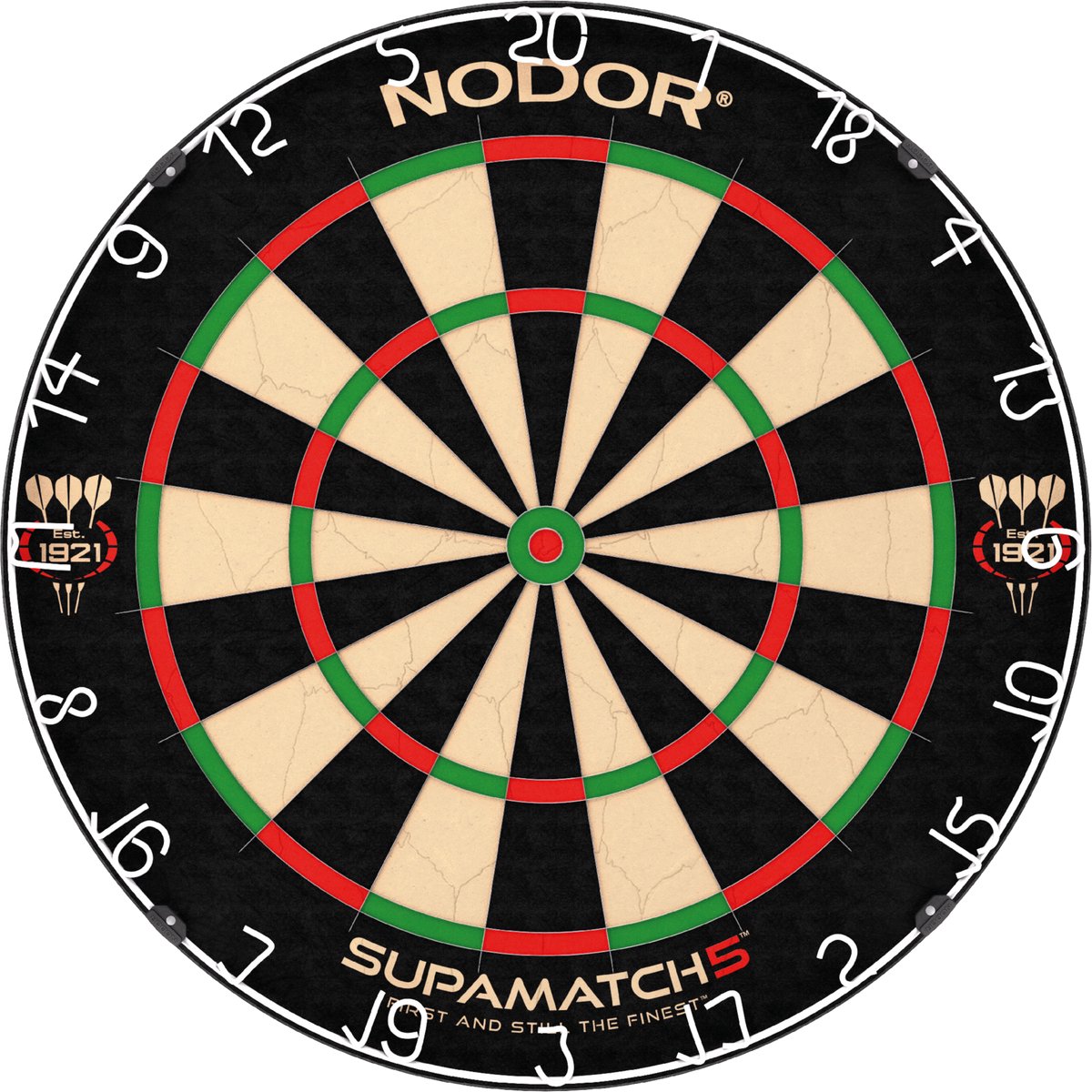 Nodor Supamatch 5 – professionelle Dartscheibe