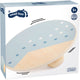 Kleiner Fußholzballe Blau