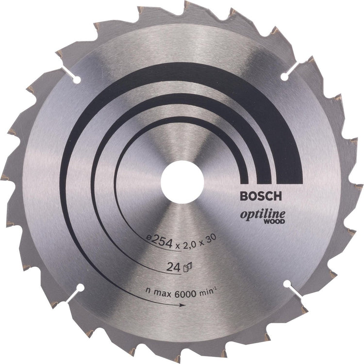 Bosch Pro Holzkreissägeblatt, 254 x 2 x 30 mm
