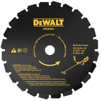 Dewalt dt20696-qz – Tarcza Tnąca – 24 Zinken – 254 mm – Stahl