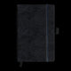 Herlitz my.book klassisches Notizbuch – A5 – Linie – 96 Blatt – Schwarz