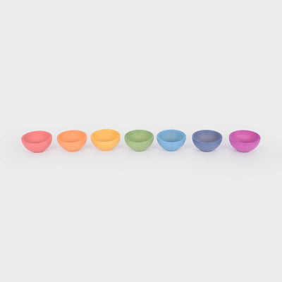 Tickit® Regenbogen-Holzschalen