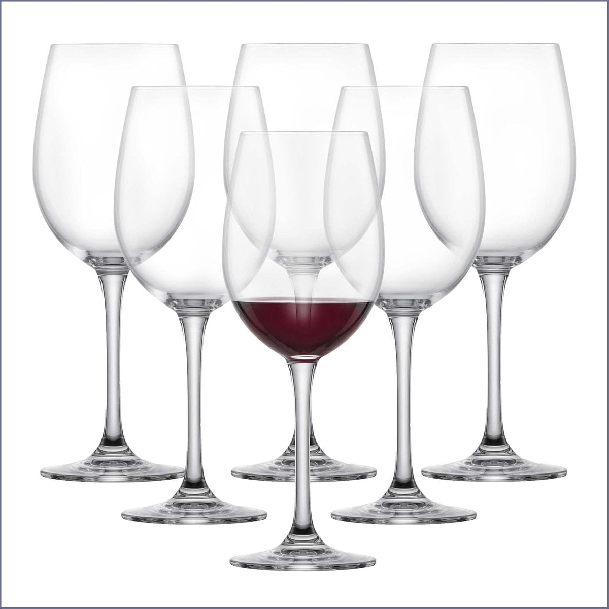 Schott Zwiesel Classico Water Rotweinglas – 545 ml – 6 Gläser