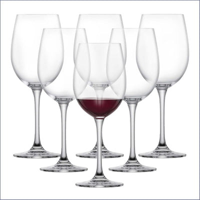 Schott Zwiesel Classico Water Rotweinglas – 545 ml – 6 Gläser