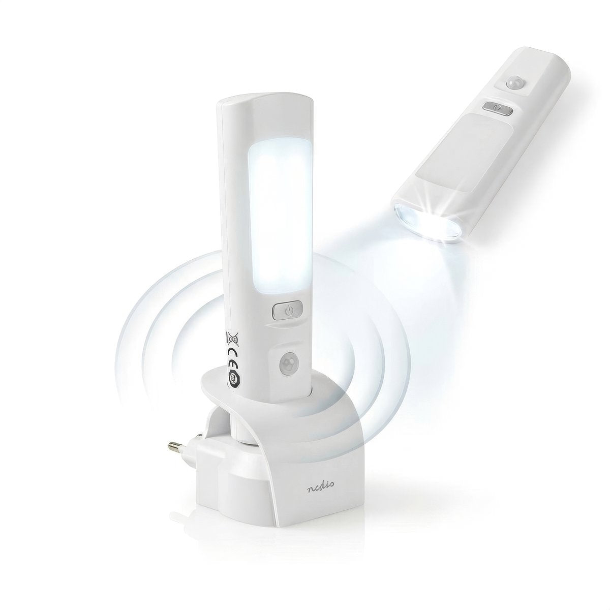 Nedis LED -Orientierungslicht + Taschenlampe