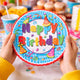 Eddy Toys Geburtstagsteller Happy Birthday 18cm - 1 Stück