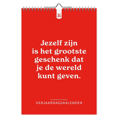365 Tage voller Erfolg, A4-Geburtstagskalender