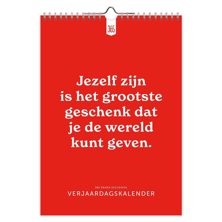 365 Tage voller Erfolg, A4-Geburtstagskalender