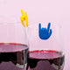 Winkee Rock Handglasmarker, 8er-Set