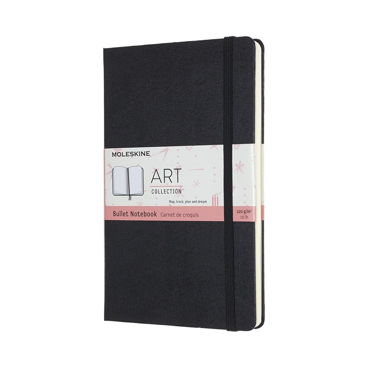 Moleskine Art Bullet Journal – groß – Hardcover – schwarz