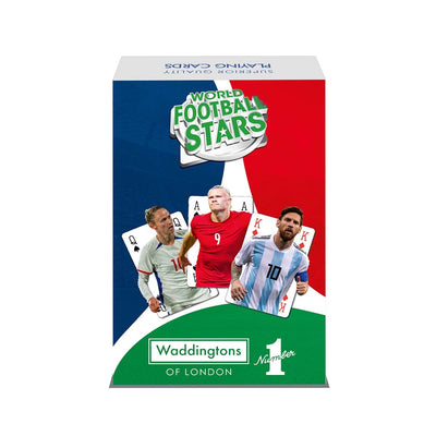 Winning Moves – Weltfußballstars – Kartenspiel – Waddingtons Nr. 1
