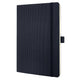 Sigel Notizbuch – Conceptum Pure – A5 – Schwarz – Softcover – 194 Seiten – 80 Gramm – Punkte – Si-Co309