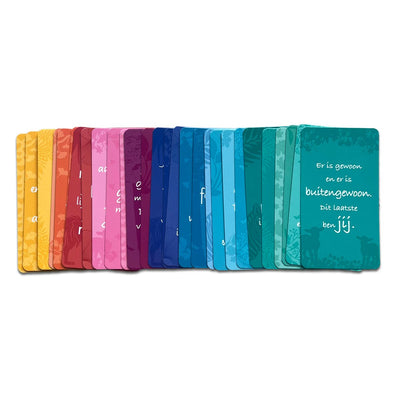 Für Positivität Komplimentkarten Set 2 – Komplimentkarten – Affirmation – 30 Stück – 5 x 9 cm