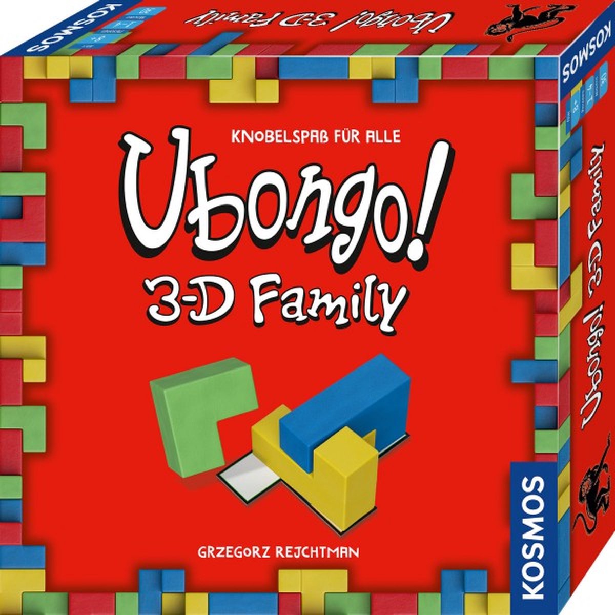 Kosmos Ubongo 3D-Familien-25-Minuten-Kartenspiel-Puzzle