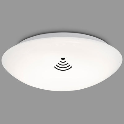 Briloner elipso - LED-Deckenleuchte - mit Bewegungsmelder - Badezimmerbeleuchtung - Deckenleuchte mit Sensor - Dämmerungssensor - Timer - ø38 cm