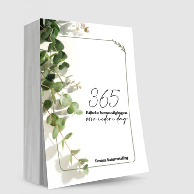 Majestätischer Abreißkalender mit 365 biblischen Ermutigungen