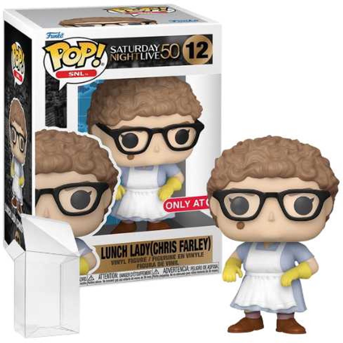 Funko-Pop! Snl: Saturday Night Live 50 – Lunch Lady (Chris Farley) #12 Target Exclusive