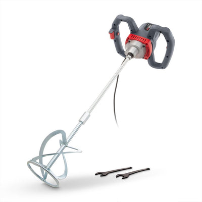 Powerplus powe80070 Betonfarbmischer – 1200 W – variable Geschwindigkeit – inkl. Rührstab 120 x 590 mm
