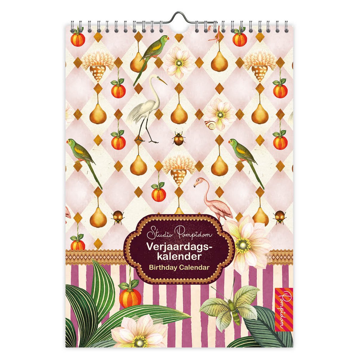 Comello Studio Pompidon A4 Geburtstagskalender