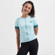 Rogelli Modesta Radtrikot Damen – Kurzarm – Hellblau – XXL