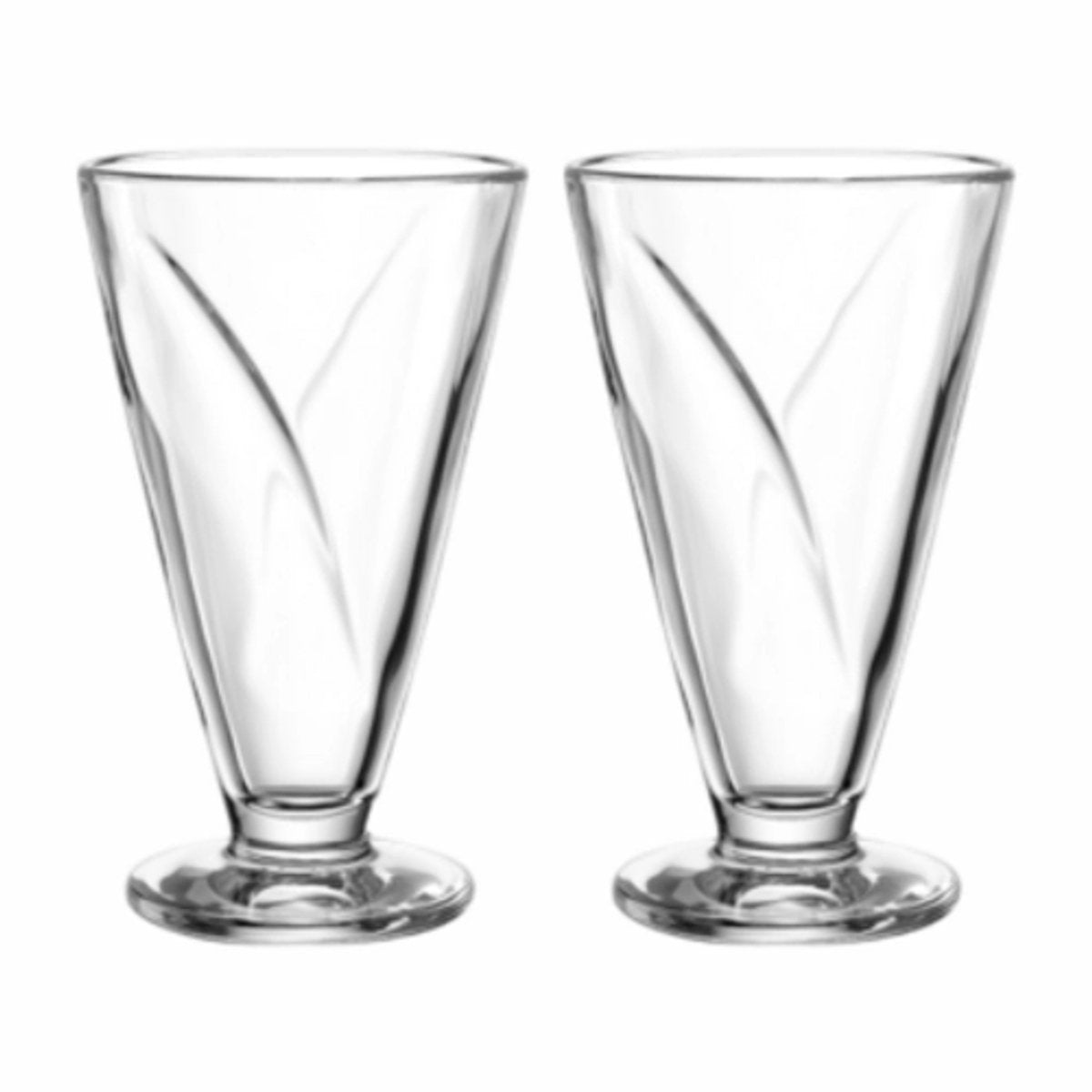 Leonardo Cono Schüssel zu Fuß 360ml - Set 2