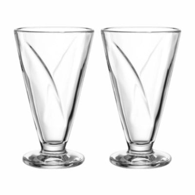 Leonardo Cono Schüssel zu Fuß 360ml - Set 2