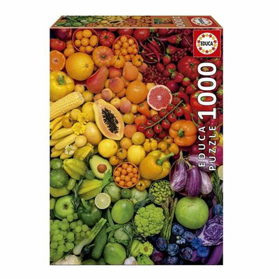 Educa - Puzzle - Bunte Vitamine - 1000 Teile - Puzzle für Erwachsene