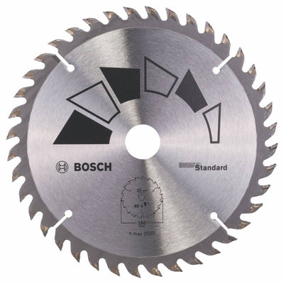 Bosch Zubehör Kreissägeblatt Basic 160x22x20 16,t40 - 2609256811