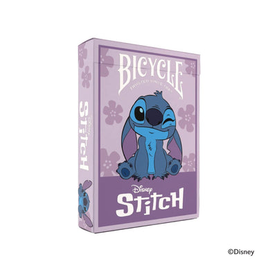 Bicycle® Disney Stitch Purple – Premium-Spielkarten – offiziell lizenziert – einzigartige Designs