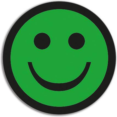 Smit visuelle magnetische Smileys Basic Grün (5 Stück)