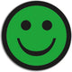 Smit visuelle magnetische Smileys Basic Grün (5 Stück)