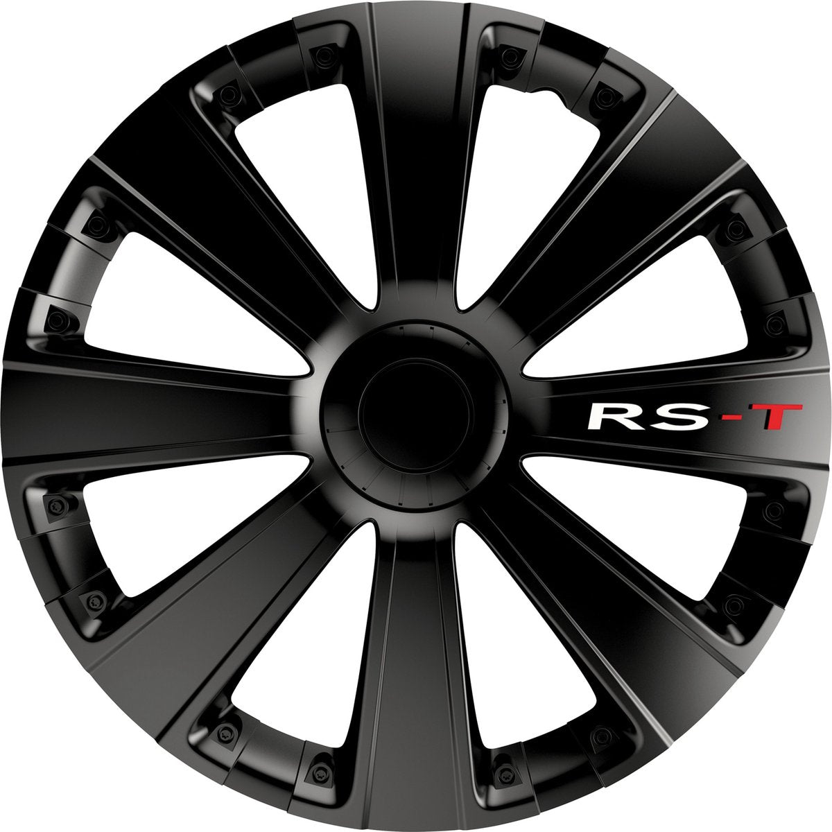 Carpoint Autostyle Radkappen 15 Zoll RS-T schwarz - ABS