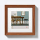 Walther Fiorito – MDF-Holzrahmen – Fotogröße 30 x 30 cm – dunkle Eiche