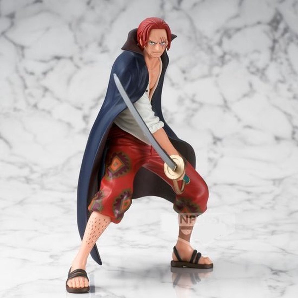 Banpresto One Piece [Filmrot] – DXF-Posing-Figur: Unterschenkel 16 cm