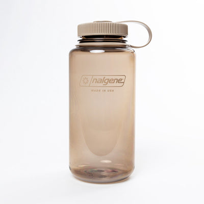 Nalgene – Weithalsflasche – Trinkflasche – Wasserflasche – auslaufsicher – 1000 ml – BPA-frei – Sustain – Mokka
