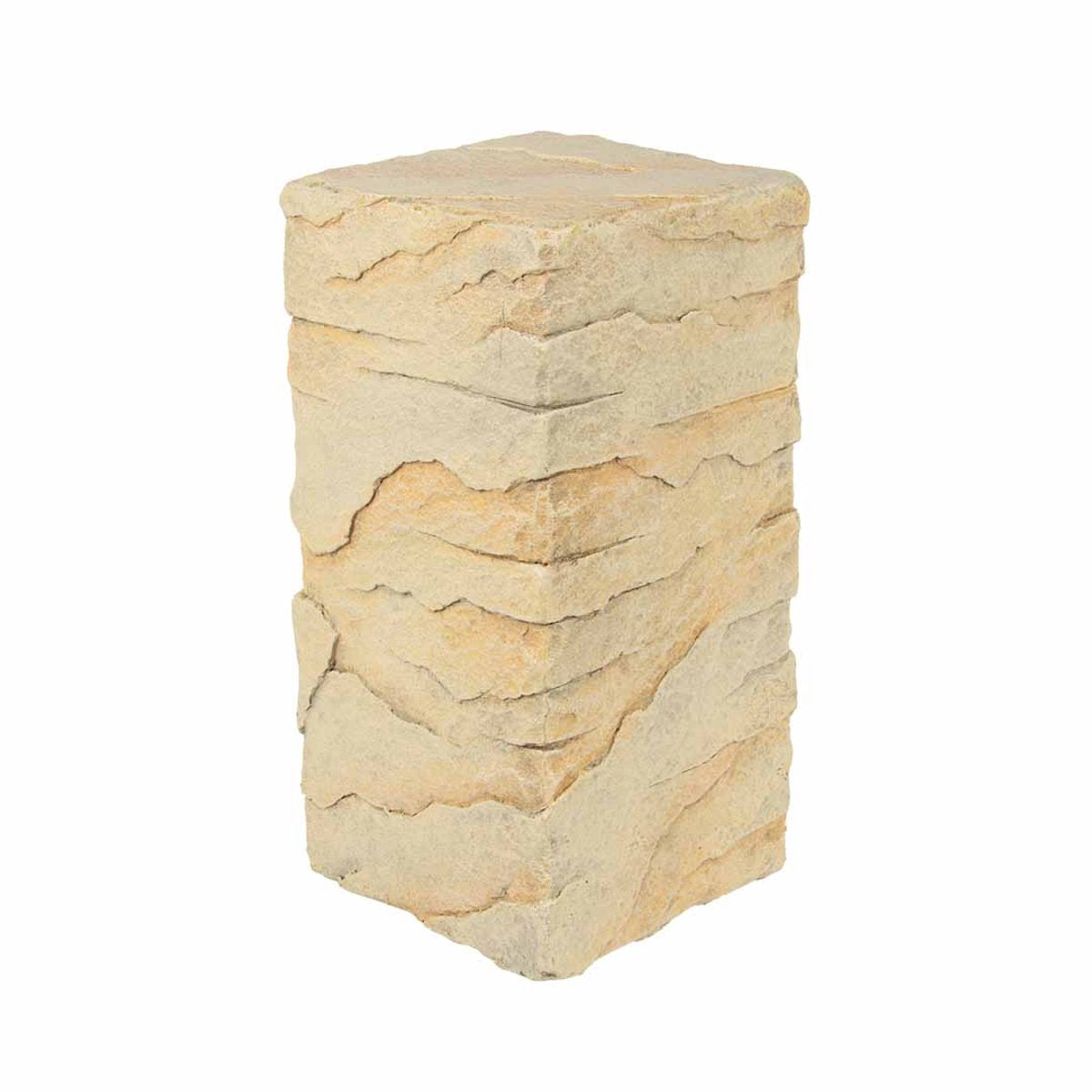 Terra della Baustein Combo Rock 2 18x9x9cm beige