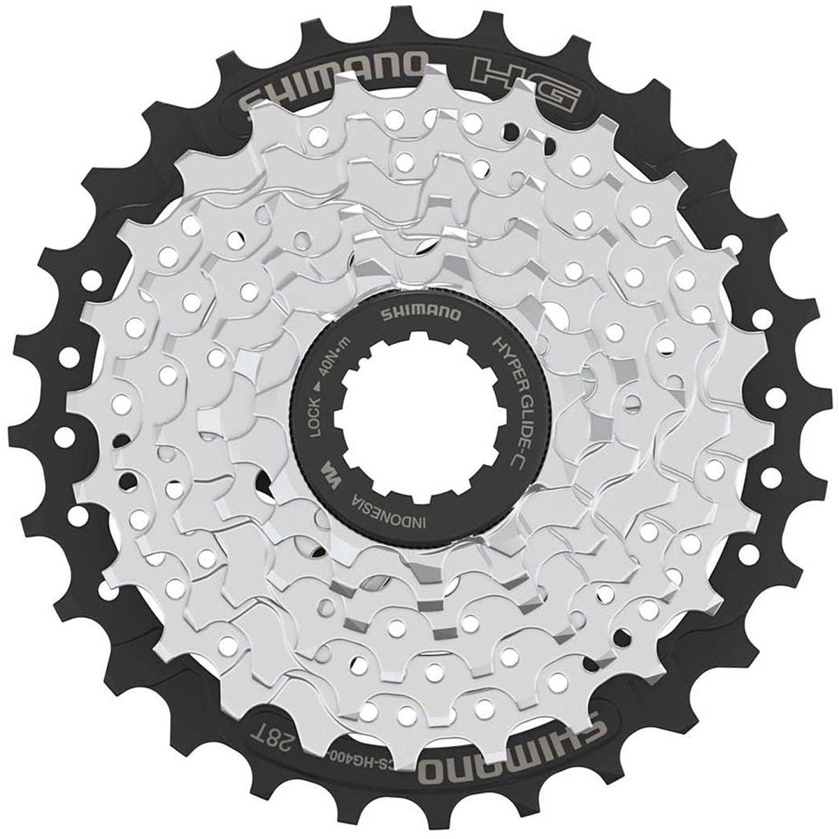Shimano CS-HG400 Altus Fahrradkassette Silber 7s 11-28t
