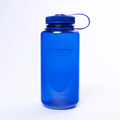 Nalgene – Weithalsflasche – Trinkflasche – Wasserflasche – auslaufsicher – 1000 ml – BPA-frei – Sustain – Denim