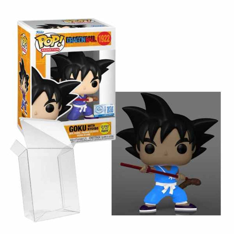 Funko-Pop! Animation: Dragon Ball – Goku (mit Nyoibo) #1922 leuchtet im Dunkeln, exklusive Sonderausgabe